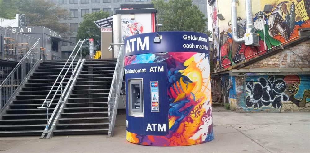 Veloform bboxx mobiler Geldautomat