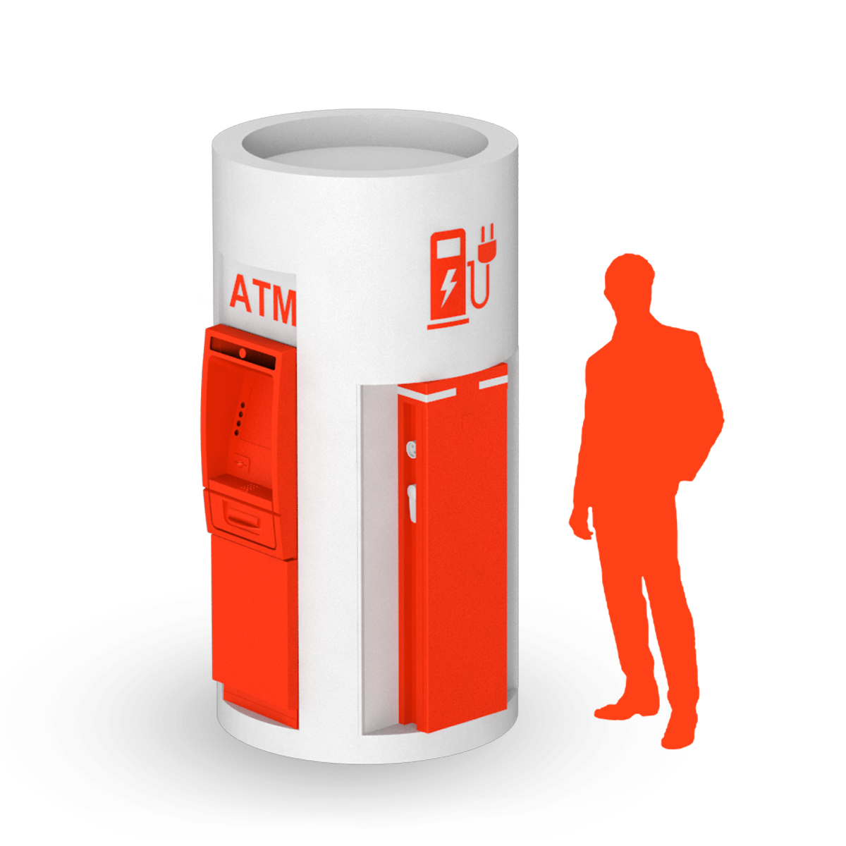 bboxx Geldautomat kompakt 1 ATM Ladestation