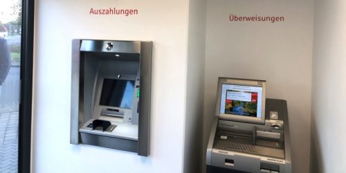 Veloform bboxx Geldautomat Rechteck freistehender SB-Pavillon