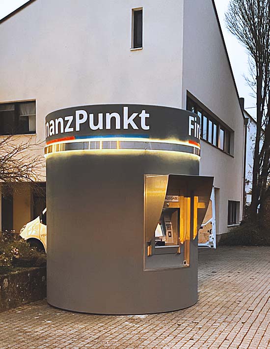 Veloform SB-Pavillon - Frankfurter Volksbank 